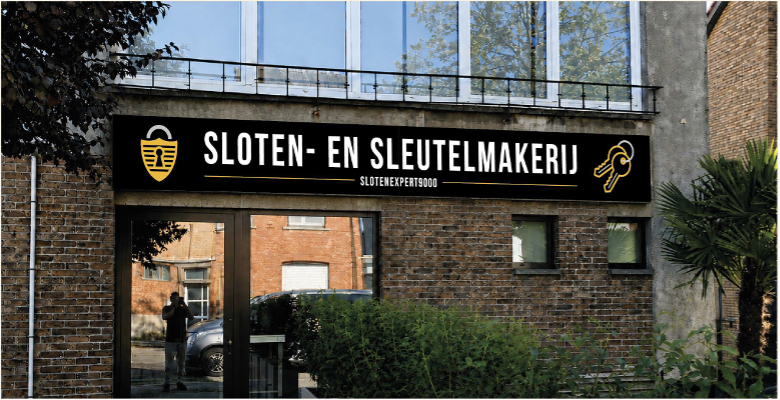 Gevel van Sloten- en Sleutelmakerij Slotenexpert9000